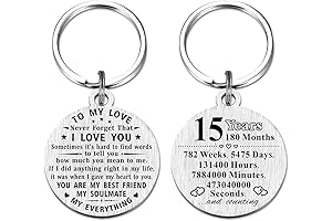 Memorable 15th Anniversary Keychain: A Timeless Token of Love