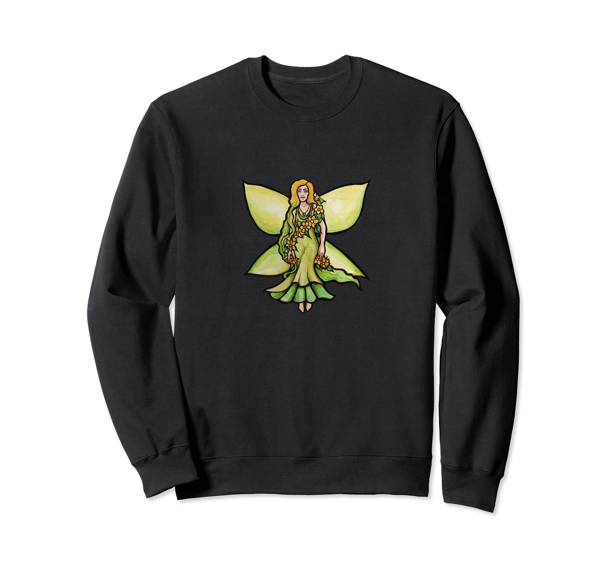 Garden Fairy Faerie Garden Sweatshirt