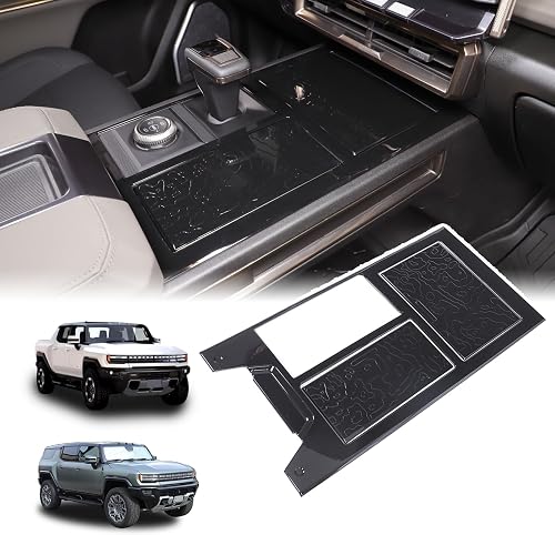 for Hummer EV Accessories Center Console Gear Shift Panel Cover Trim Frame for H