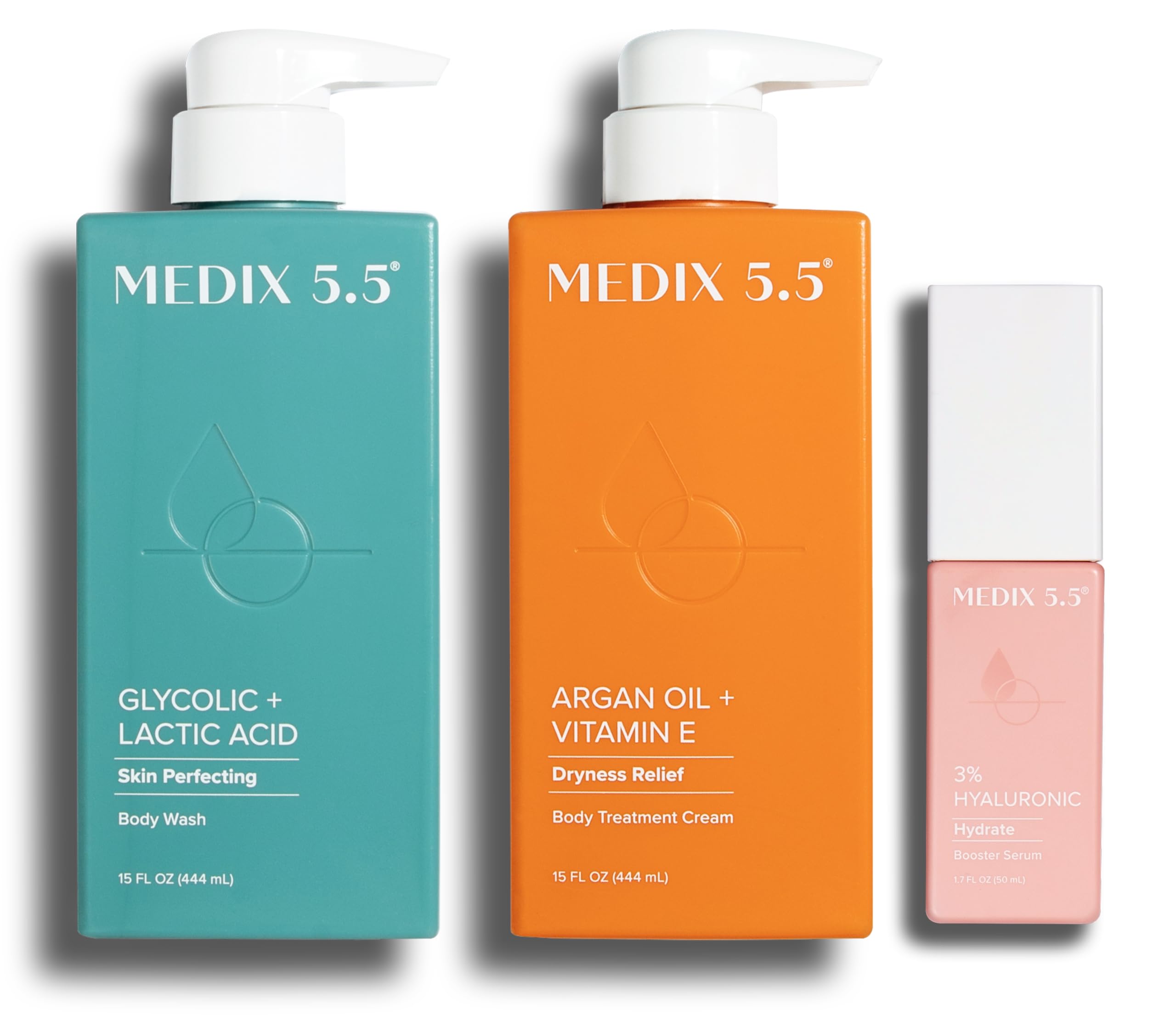 Amazon.com : Medix 5.5 Glycolic Acid Body Wash + Argan Oil Firming