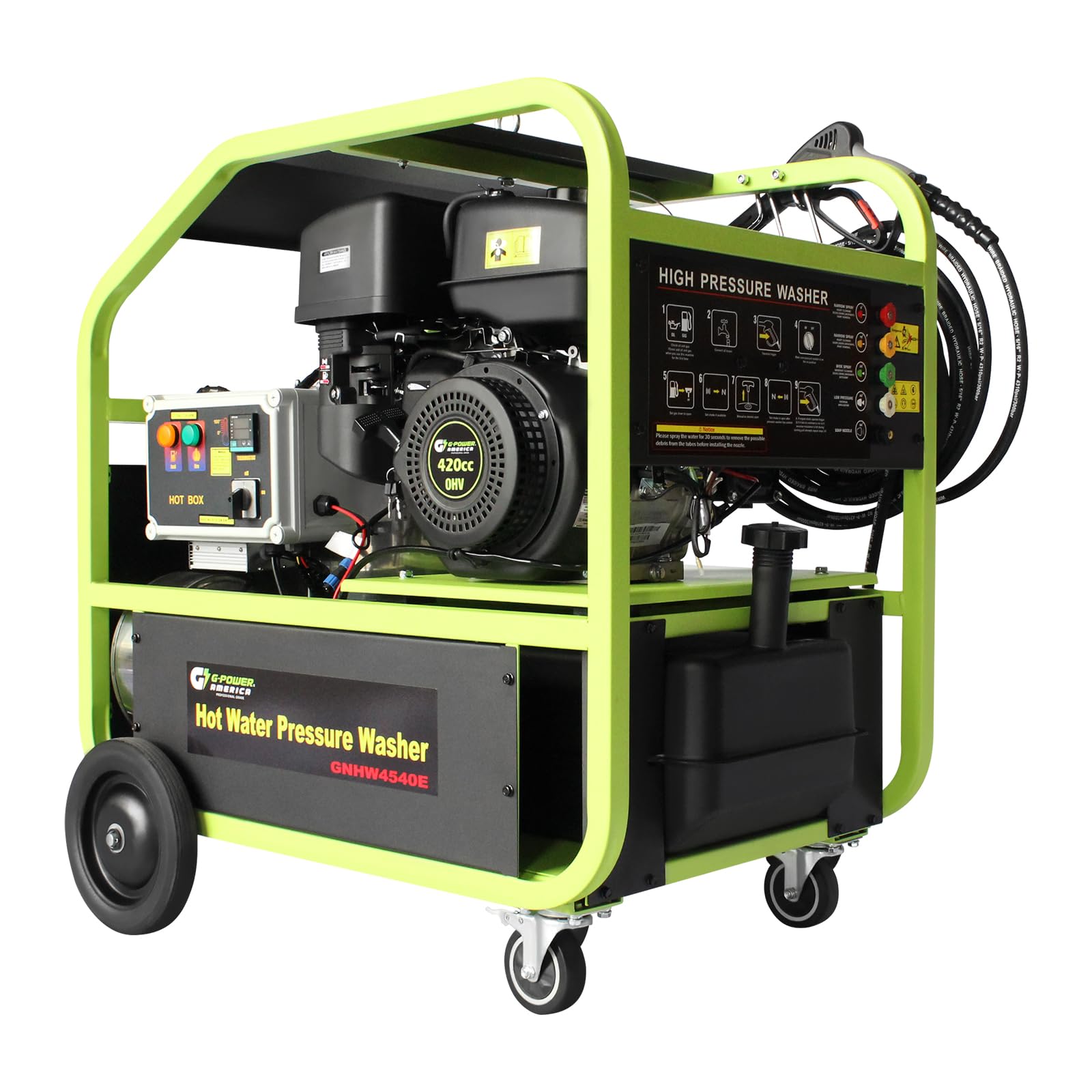 Amazon.com : Green-Power America 4000 PSI 4 GPM Gas Hot Water