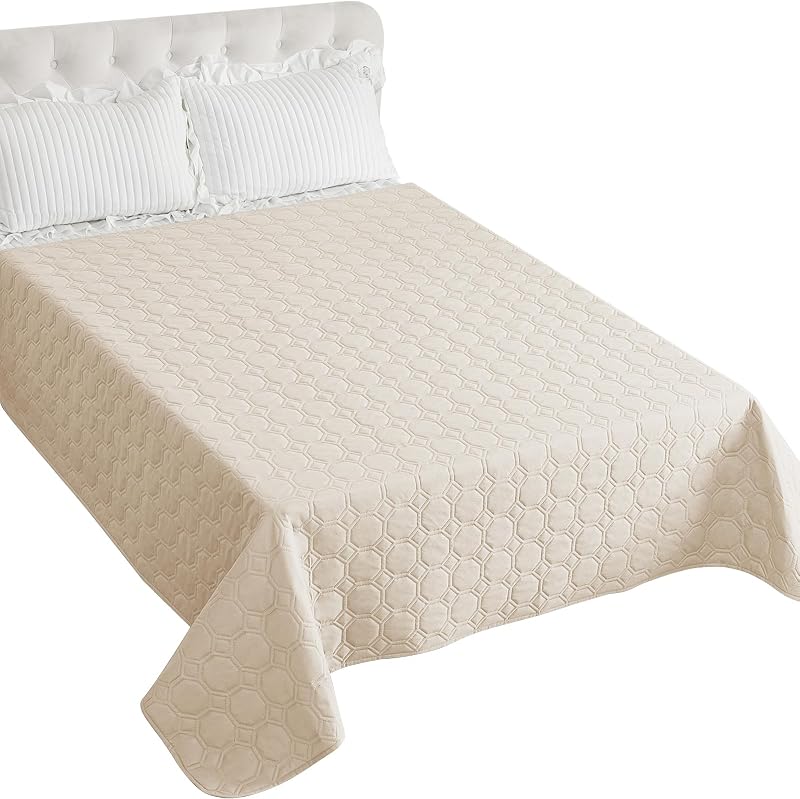 Manta impermeável para cães com base antiderrapante ZNSAYOTX Bege - Octagon 208,28 x 304,8 cm