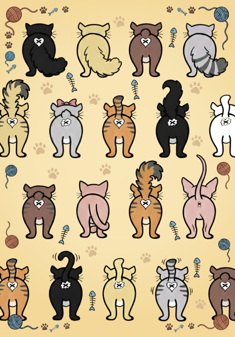Cat Butts: Writing Journal for Cat Lovers