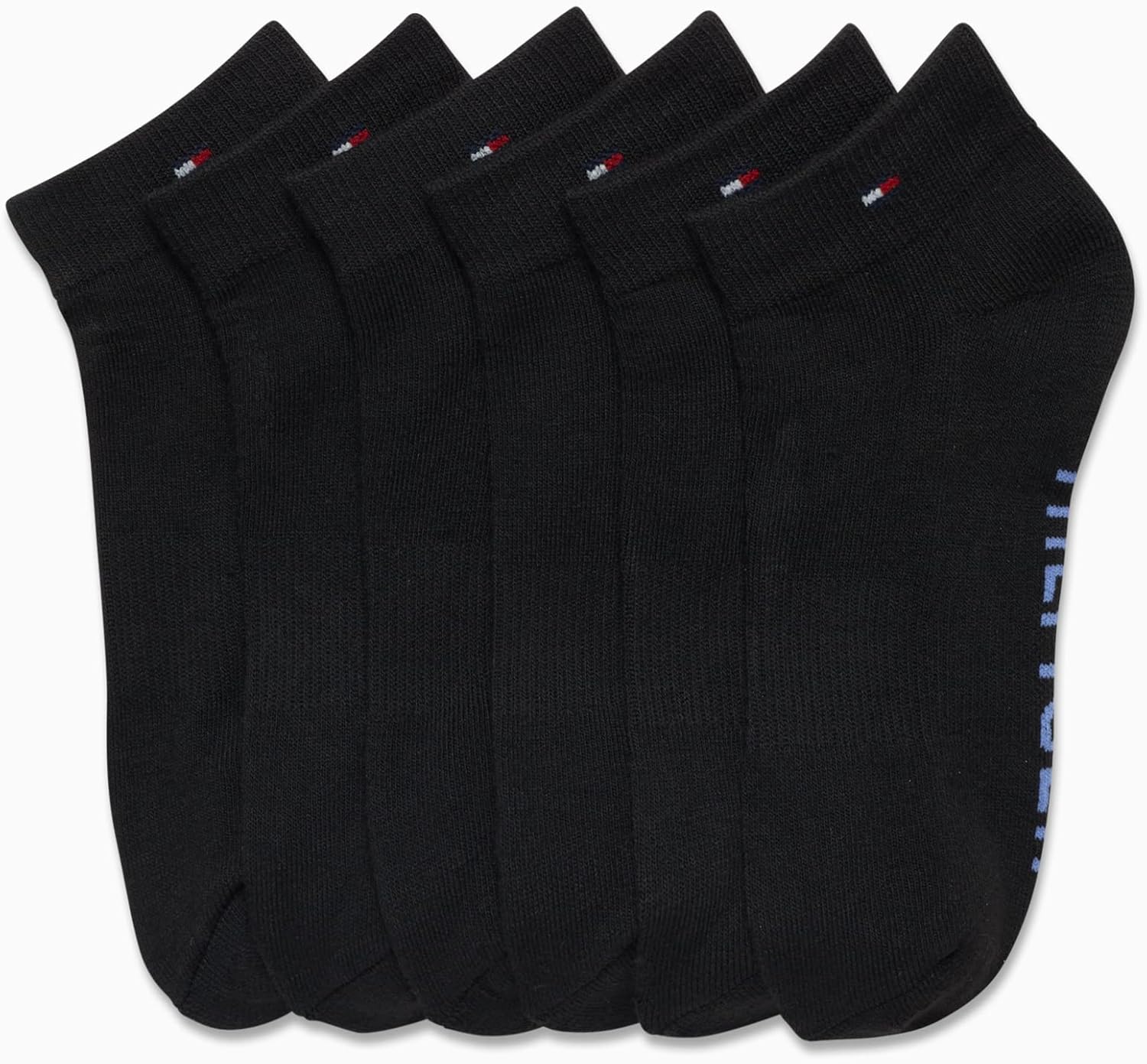 Tommy Hilfiger Womens Quarter Socks - 6 Pack Cotton Blend Cushioned Athletic Ankle Socks for Women for Sports and Running - Image 4