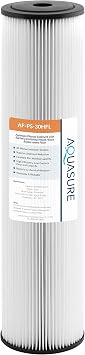 Fortitude V2 Series High Flow 30 Micron Pleated Sediment Filter Large Size