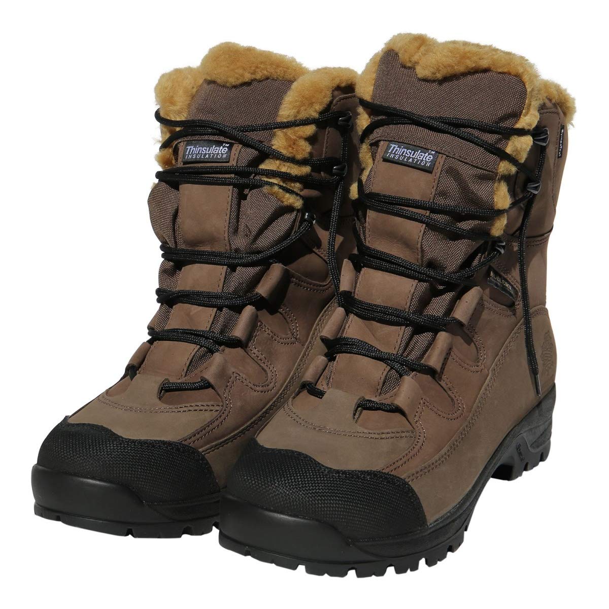 Hollert Unisex Straßenschuhe Boots Rudi Winterschuhe Wander Stiefel Trekkingschuhe Merino Lammfell