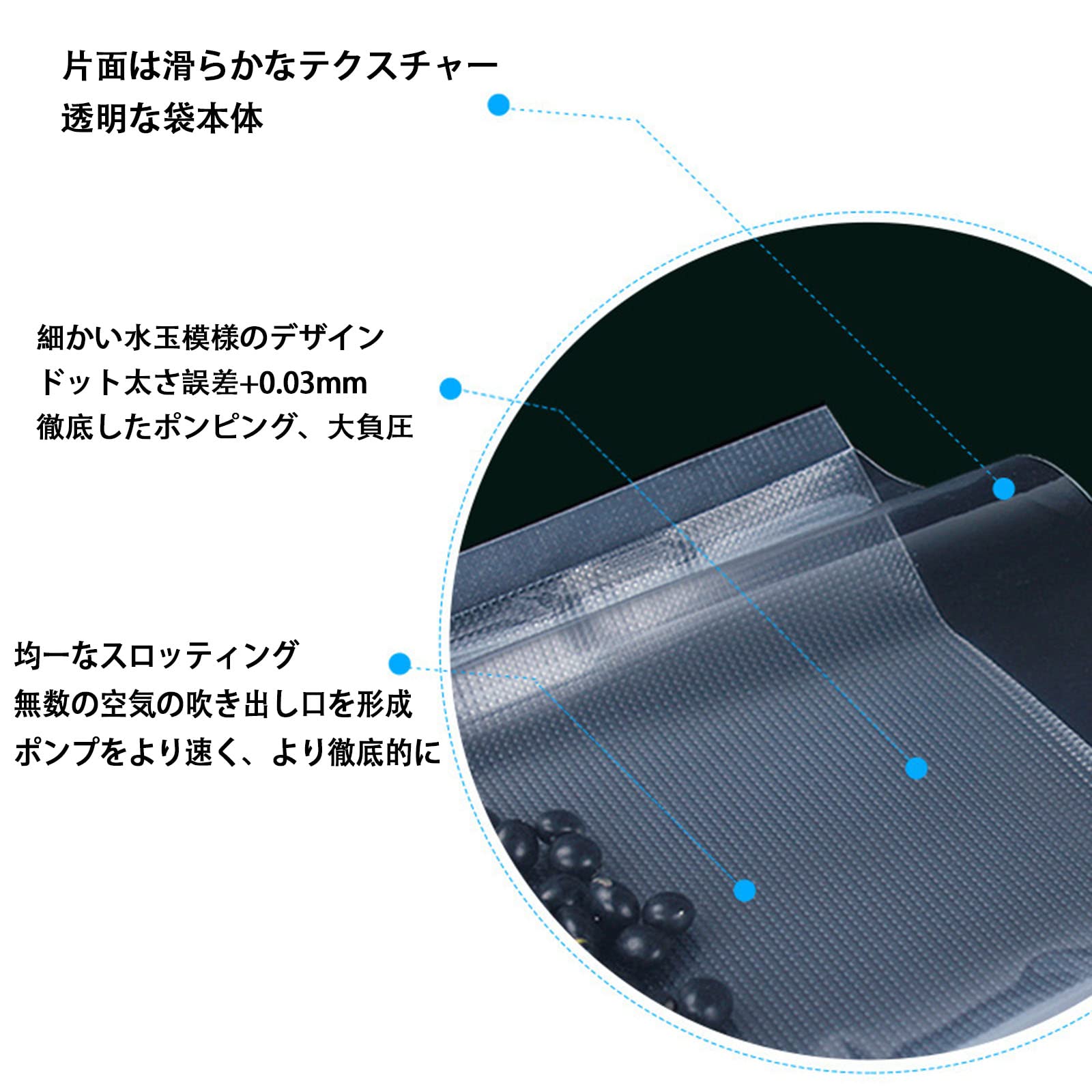 Amazon.co.jp: 真空パック 袋 真空パック ロール フードセーバー