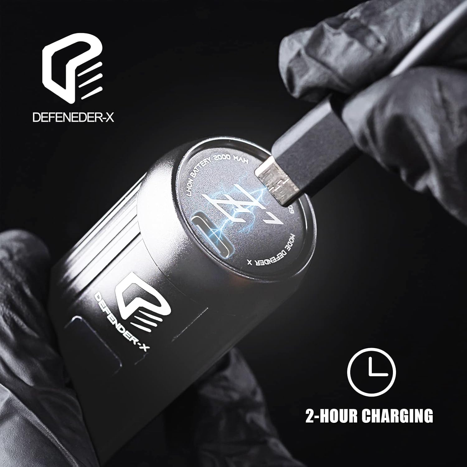 EZ Wireless Tattoo Machine Charging Port