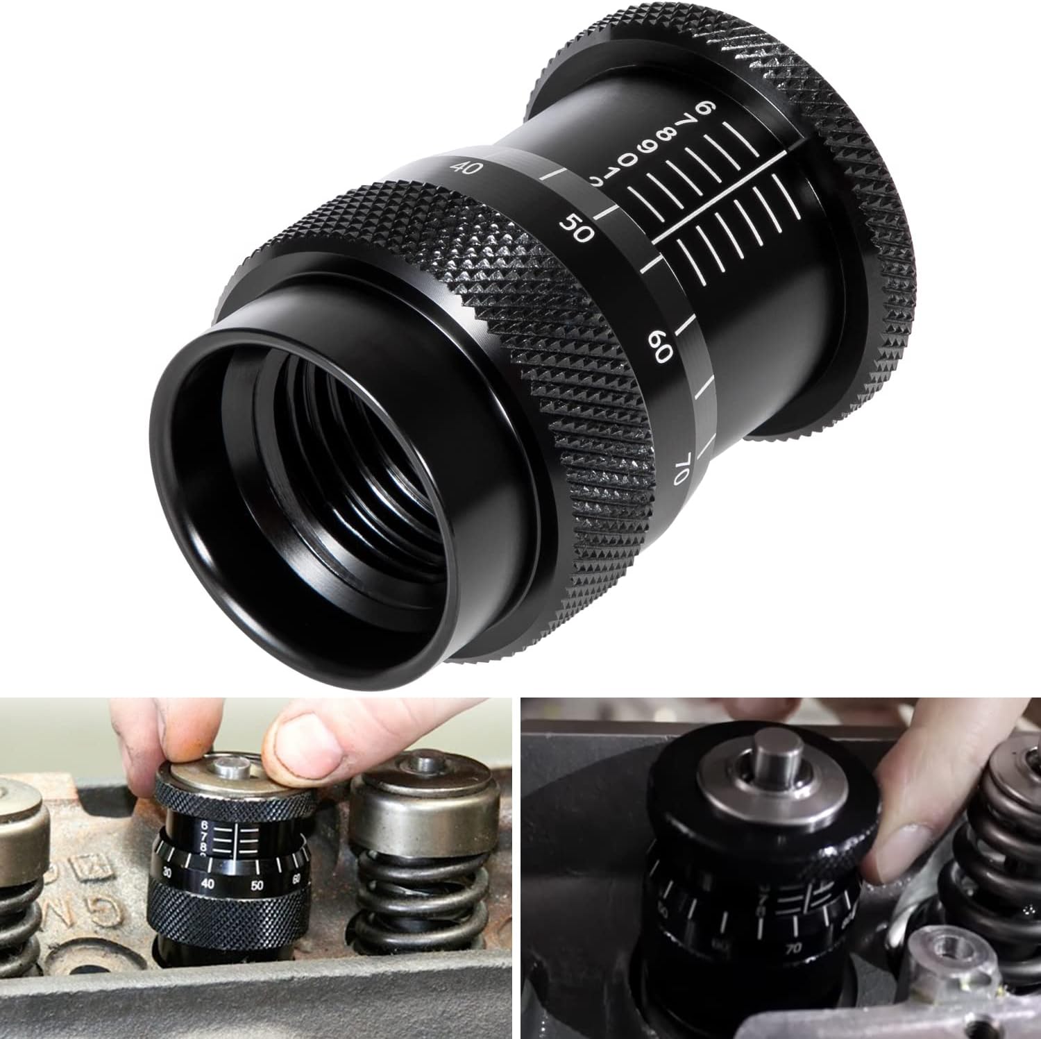 4929 Valve Spring Height Micrometer Measurer Aluminium, 1.600"2.200" Height Range