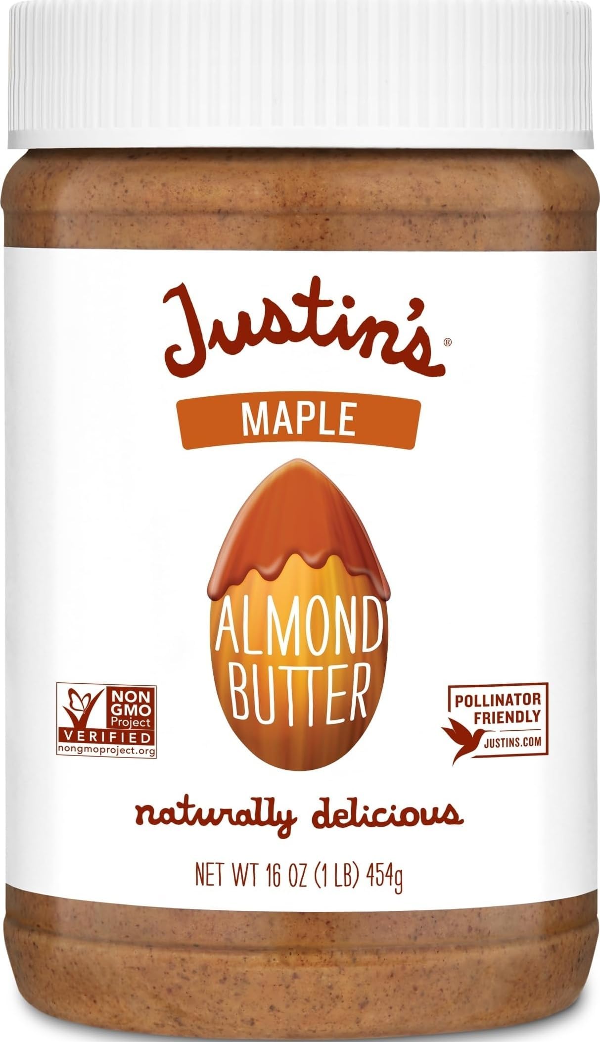 Justin's Nut Butter, Maple Almond Butter, 16 oz (454 g)