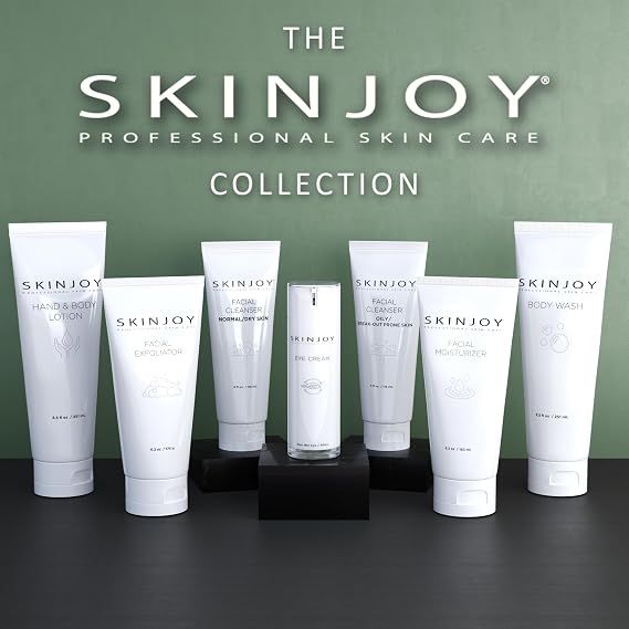 Skinjoy Body Wash Moisturizing Skin Care، Moisturizing Body Wash للبشرة الجافة، Natural Body Wash، Paraben Free، Phthalate Free، Dye Free - 8.5 Fl Oz