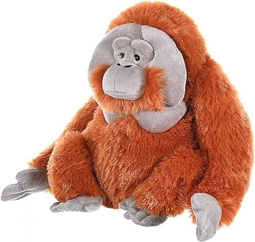 Vista 2 de Wild Republic Orangutan Plush, Stuffed Animal, Plush Toy, Gifts for Kids, Cuddlekins 12 Inches