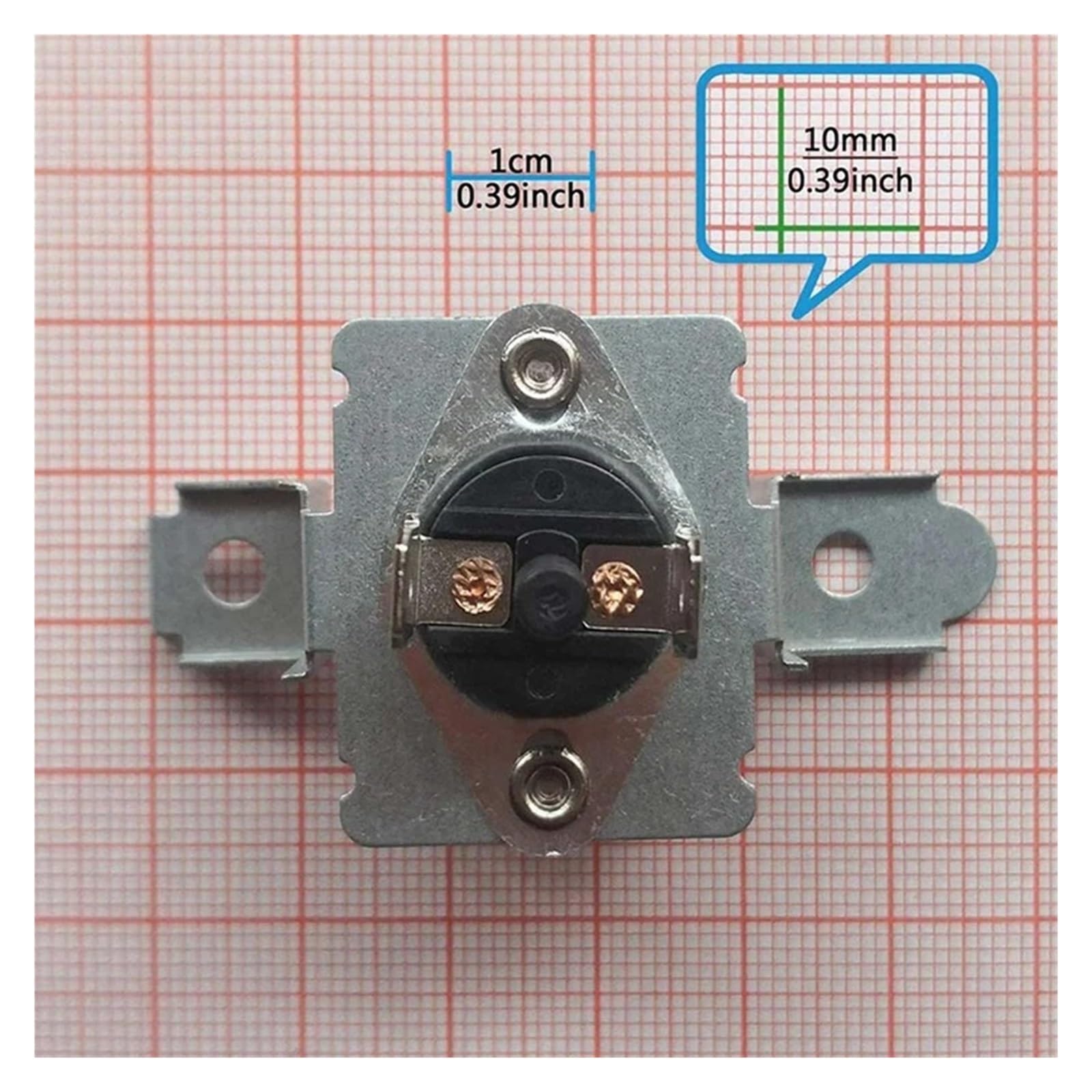 Piezas de Repuesto for termostato de límite Alto for Secadora, compatibles con LG for 1268365, 6931EL3003G, PS3530484 4X 6931EL3003C