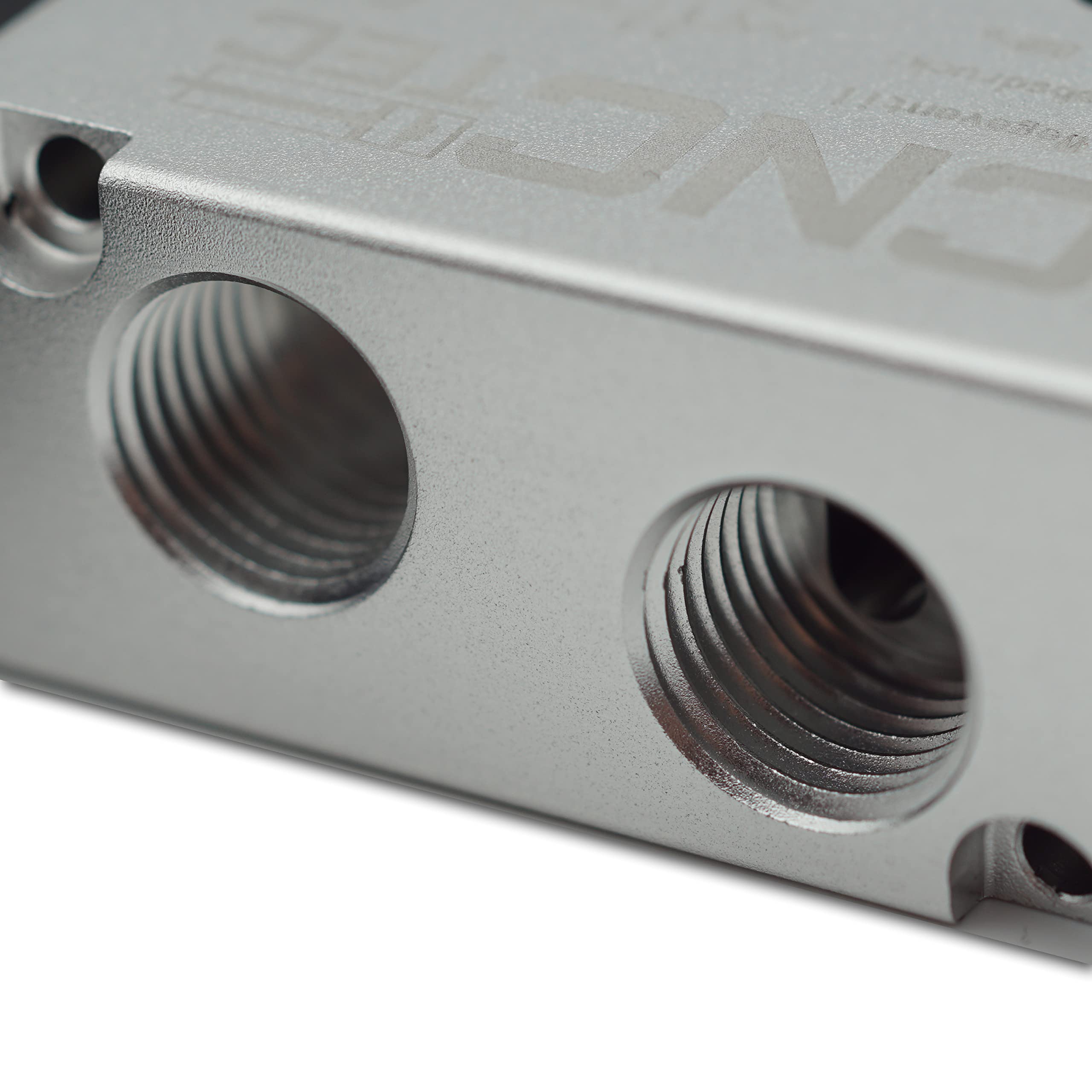 Válvula direccional magnética neumática 5/2 vías 1/4" 12 V CC (5/2 vías 1/4" 12 V DC)