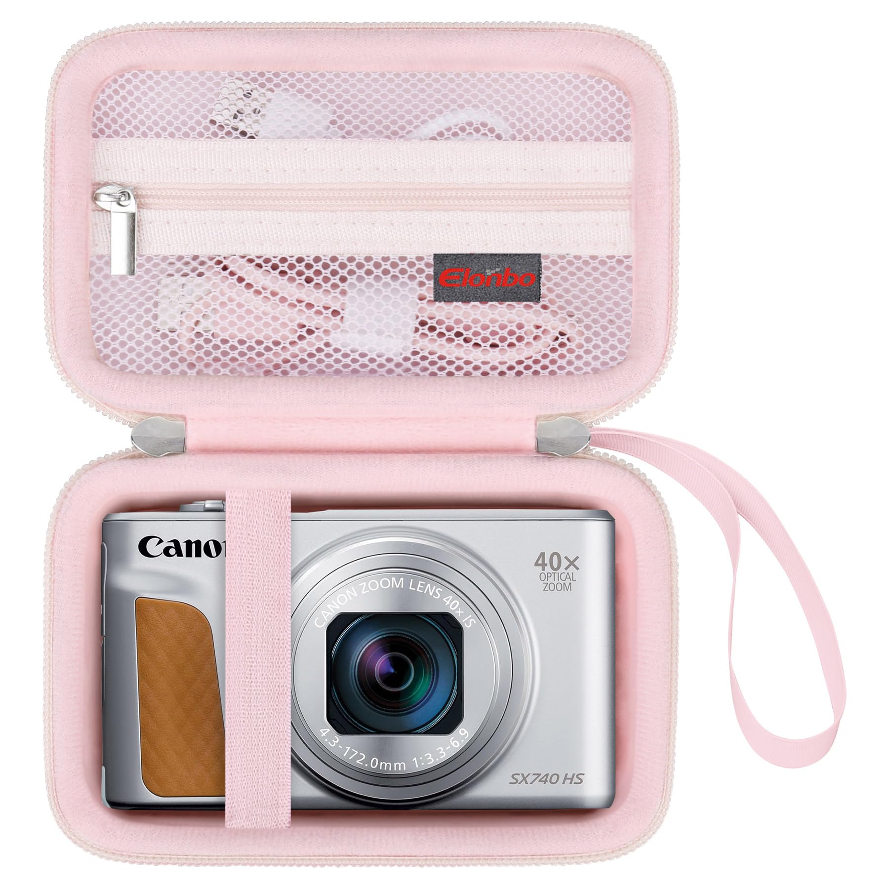 Elonbo Carrying Case for Canon Powershot SX740 HS/ SX730 HS/SX720 HS Camera