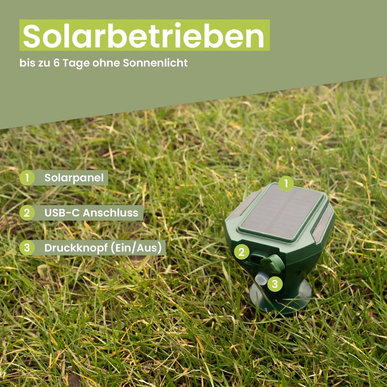 Moleaway Maulwurfschreck Original(4 Stück) |