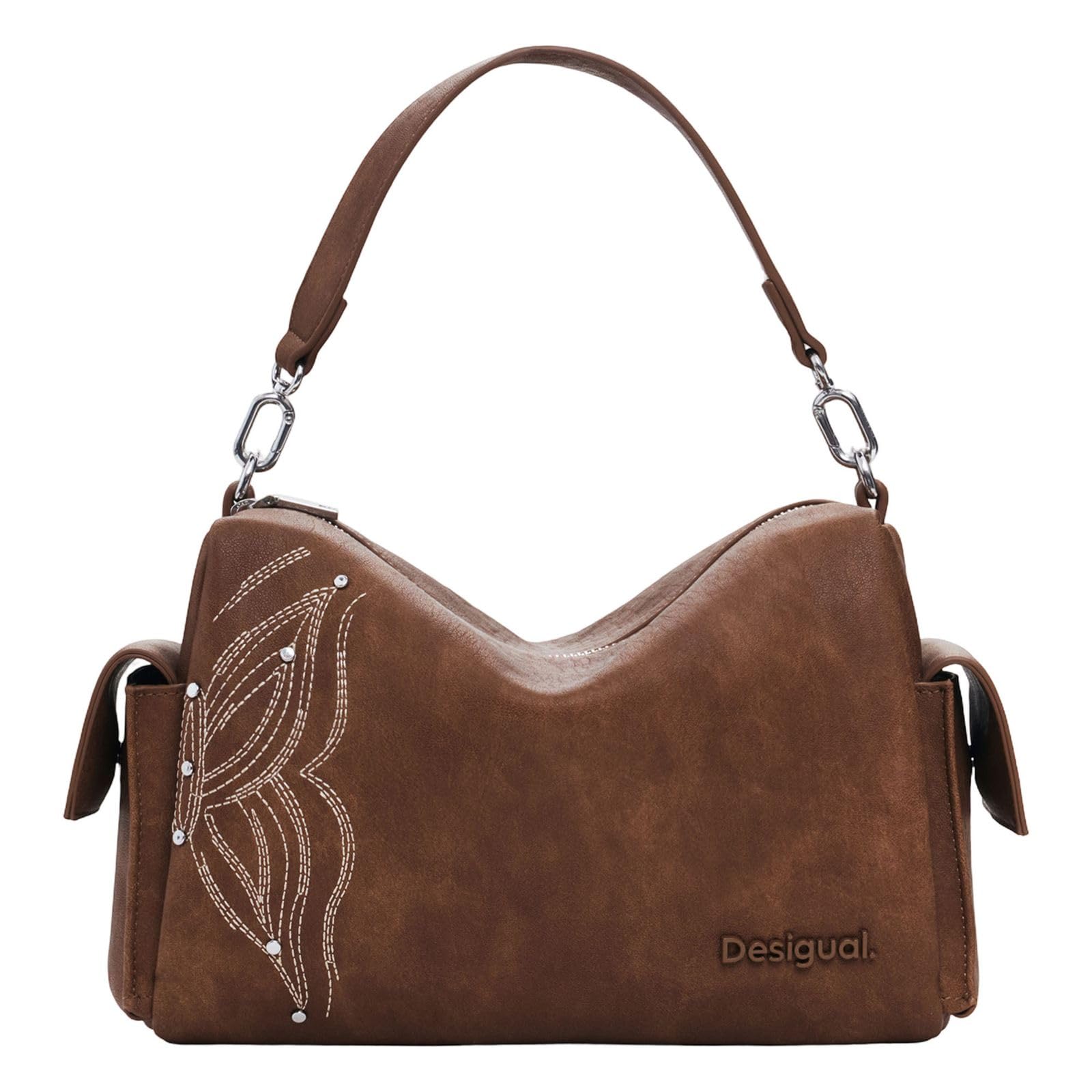 Desigual Mujer Arena Goodall Sand Habana Hand Bag