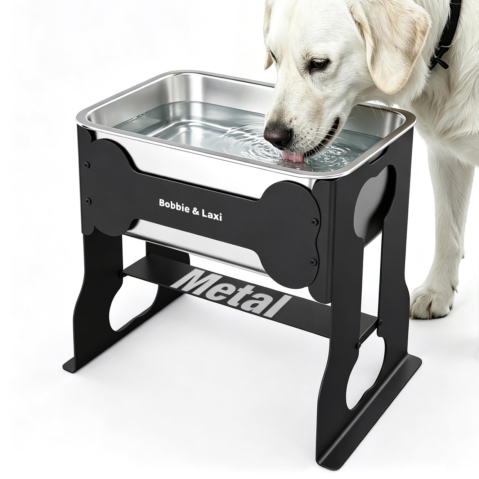 Bobbie & Laxi improve Dog Water Bowl
