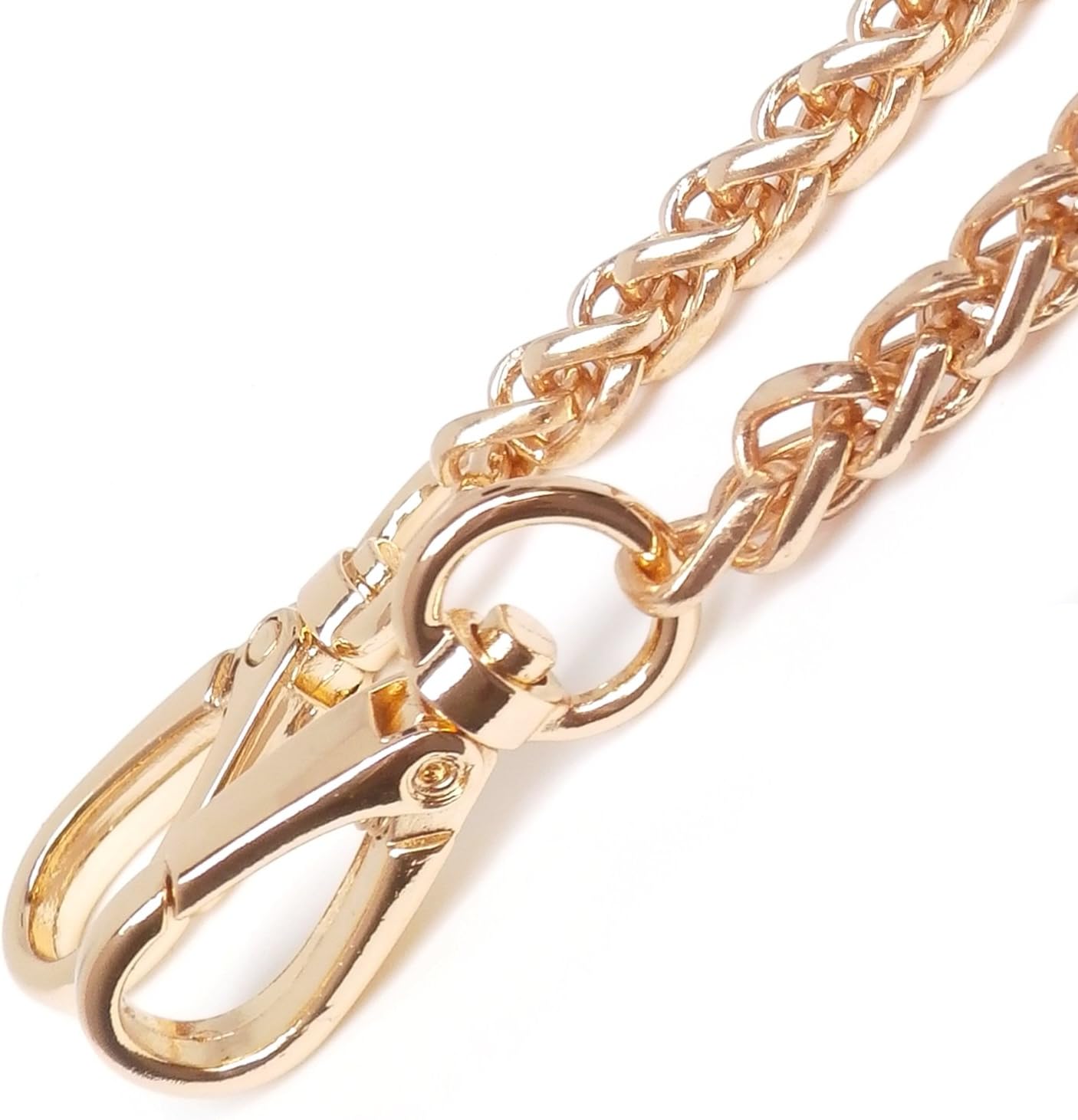DIY Handbag Chain 8mm Bag Strap Fashion Plating Gold Metal Iron Lantern Chains 27.6 Inches