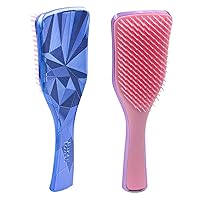 Vista 1 de WYNK Cepillo desenredante para adultos y niños, peine desenredante, herramientas y aparatos para cabello natural, ondulado, rizado, enrollado