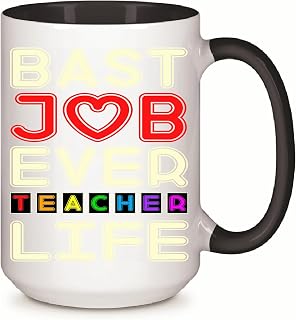 Teacher Appreciation Gift Ideas Quote Thank You Present for Wonderful Teachers 11oz 15oz Inner Color Accent Mug