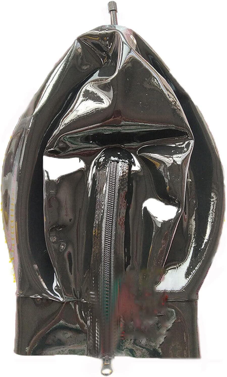 MONNIK Latex Hood Double Layer Sexy Fetish Inflatable Balloon Mask for Bodysuit Cosplay Catsuit Party