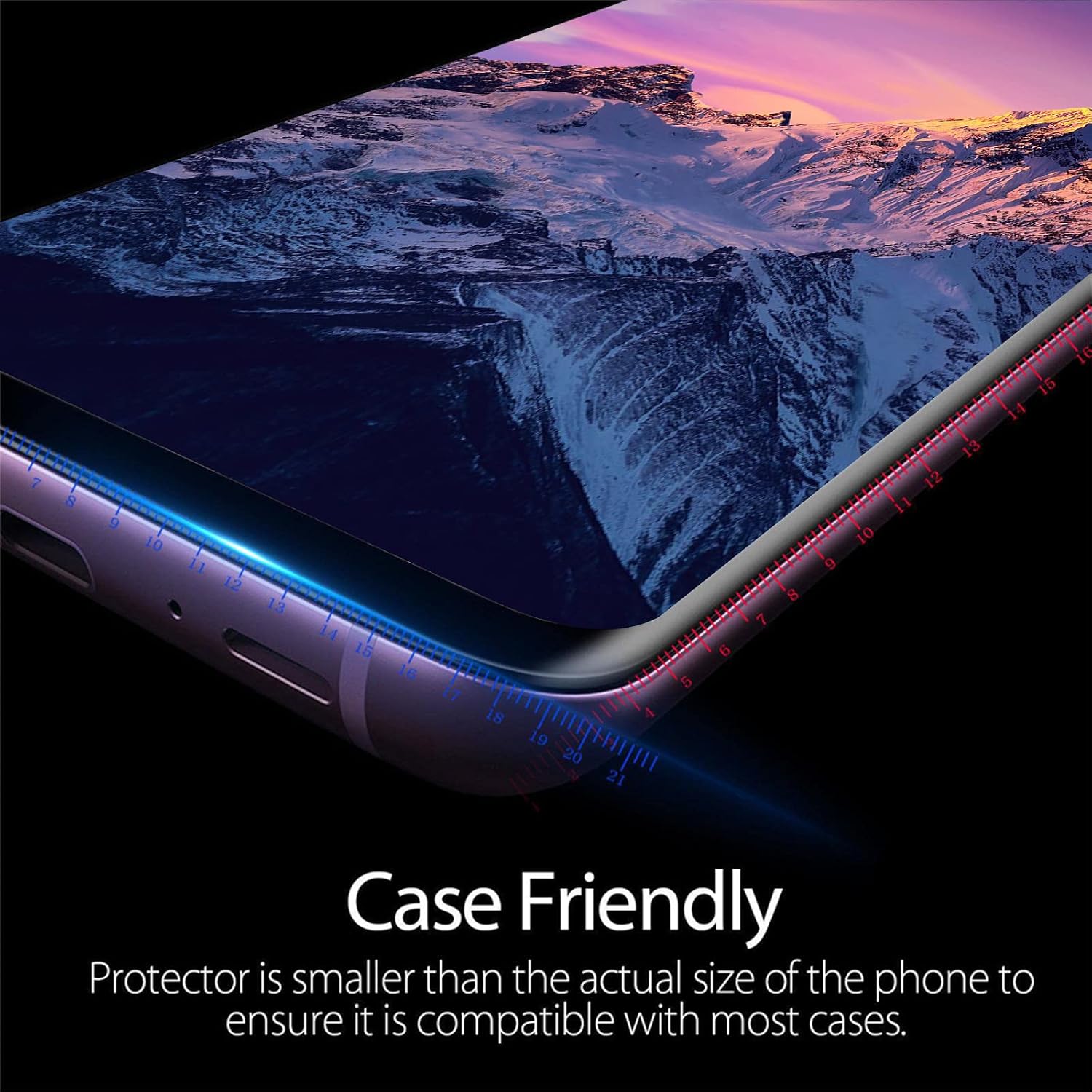 Arshek [2+2 Pack] Galaxy Note 10 Plus Screen Protector,9H Tempered Glass, Ultrasonic Fingerprint Compatible, HD Clear,Bubble-Free,3D Curved for Samsung Note10 5G Glass Protector