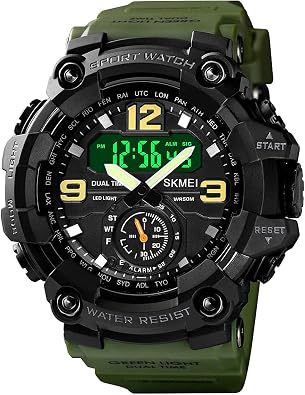 Gosasa Big Dial Digital Watch S Shock Men الجيش العسكري مشاهدة مقاومة للماء LED في الهواء الطلق ساعات رياضية
