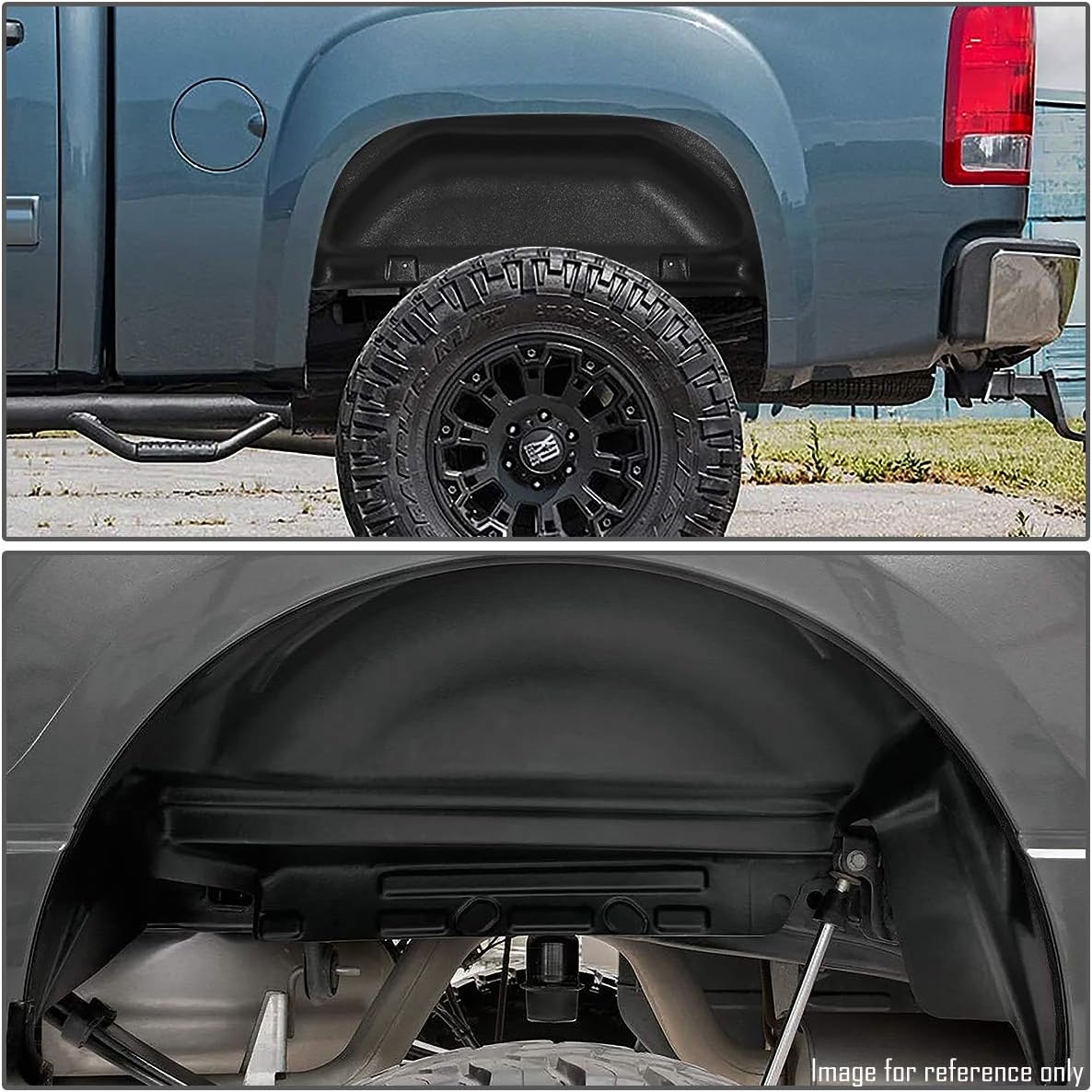 Frее Shірріng Ovеr $50 DNA Motoring ZTL-Y-0115 Pair Rear Wheel Well Liner Guard Inner Fender Mud Flaps