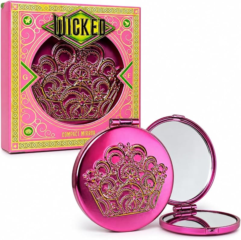 Espelho compacto Wicked Glinda, rosa