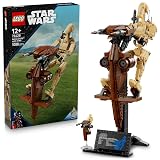 LEGO Star Wars Droid bojowy z platformą STAP 75428 | Kolekcjonerska figurka, zestaw klocków 12+, prezent dla fana Star W