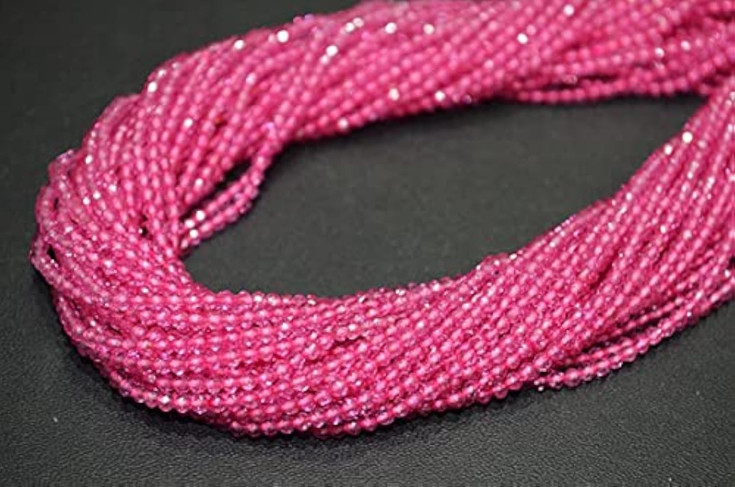 Perles Pink az Rondelle pour éviter les pierres ternes dans vos bijoux