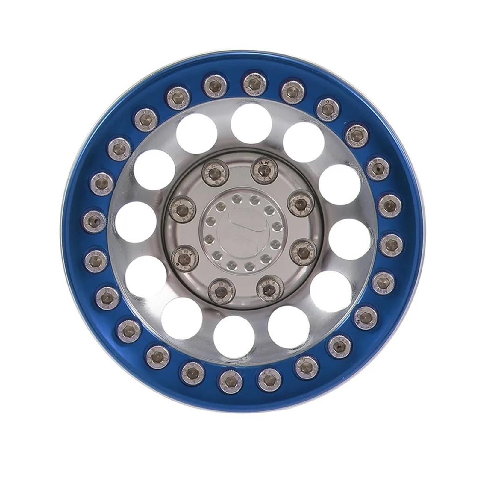 RC Pneus Jante Compatible avec Traxxas pour HSP pour Redcat pour Tamiya pour Axial D90 RC Rock Crawlers Pièces 4 Pièces 1,9 Pouces RC Moyeu De Roue De Voiture Jante en Métal
