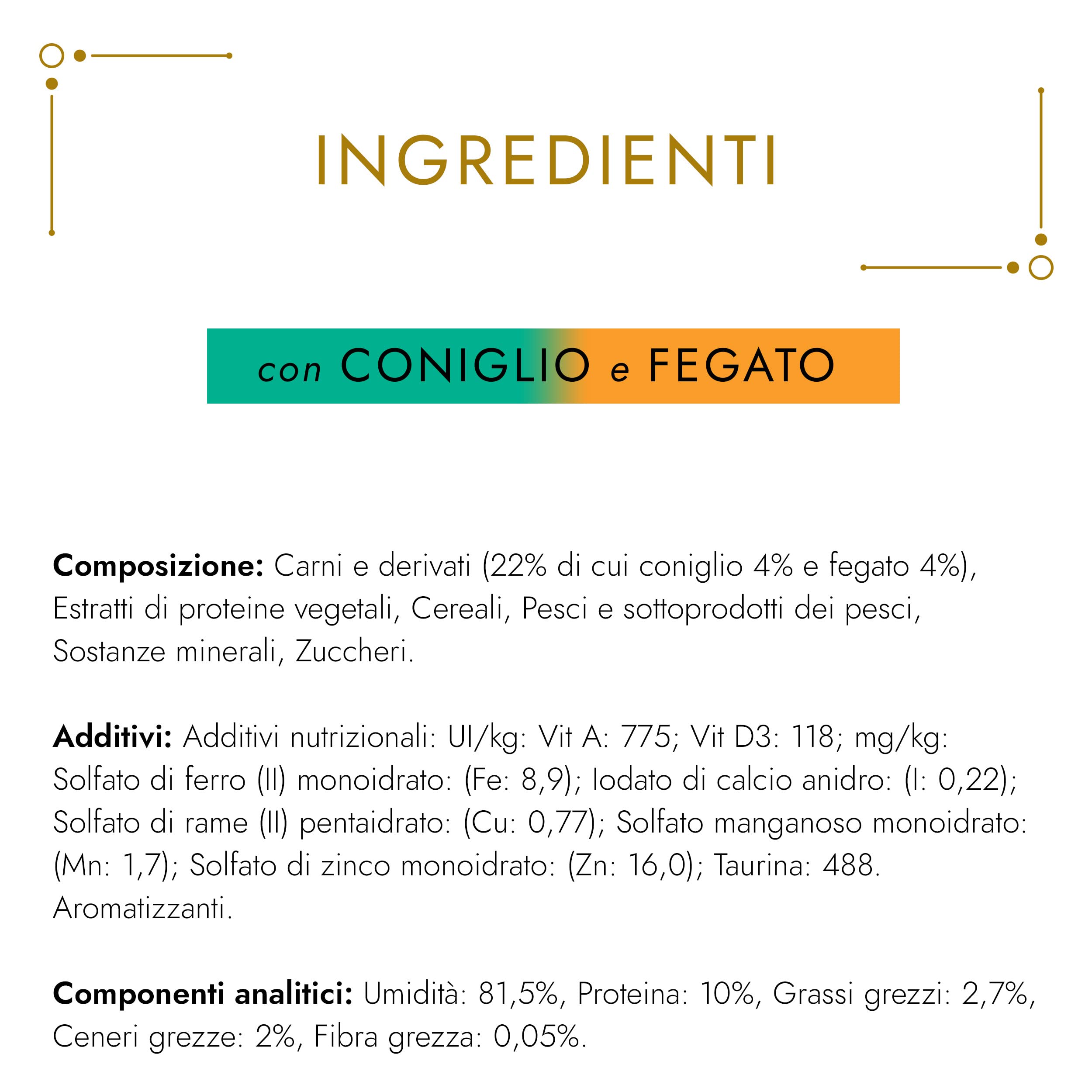 GOURMET GOLD Cibo umido per gatti adulti Patè con Coniglio, 24 lattine da 85g