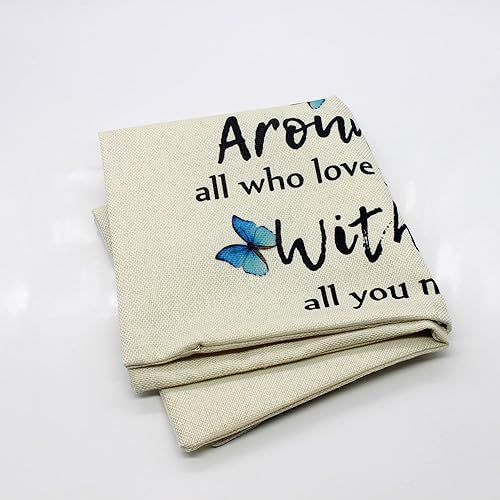 Miniatura 3 de Regalos motivacionales  Behind You All Your Memories Fundas de almohada para mujeres y hombres, funda de almohada inspiradora decoración regalos