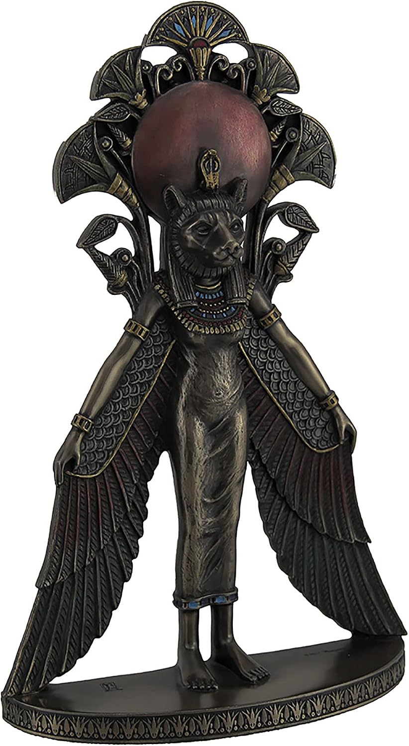 Veronese Design Majestic Sekhmet: Exquisite 10.75-Inch Winged Egyptian ...
