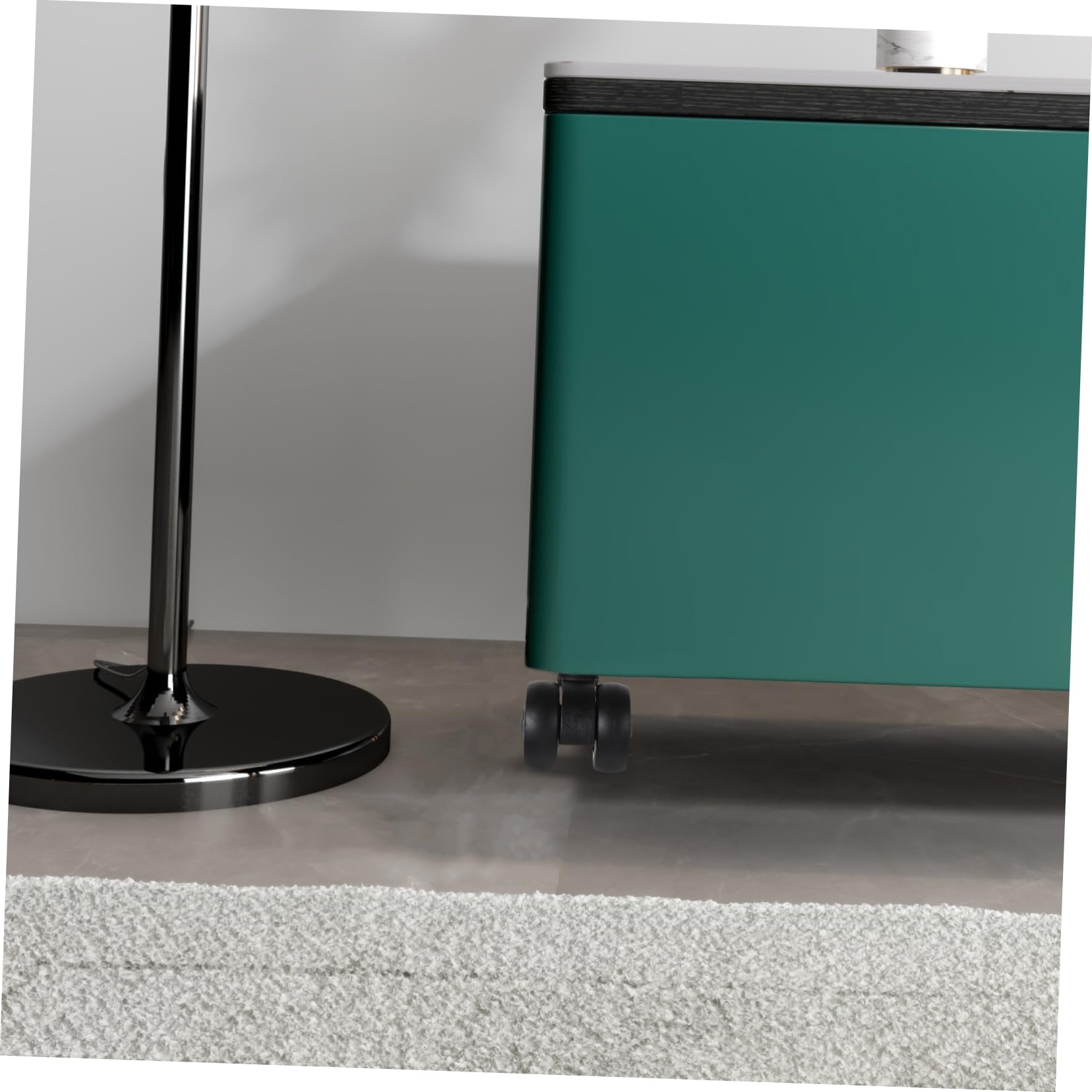 Ruedas Giratorias para Silla de Oficina, 2 Pulgadas, 5 Piezas