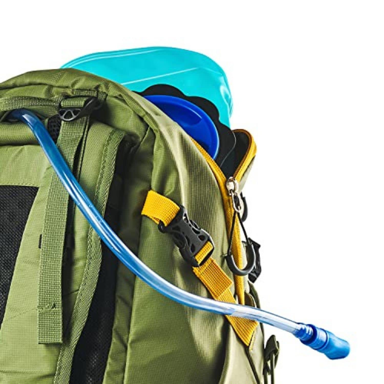 Black Crevice Wander & Bike Rucksack AORAKI 22 L I Hochwertiger Outdoor Rucksack mit Trinksystem & Regenhülle I Verstellbarer Skirucksack I Ergonomischer Backpacker Rucksack Damen & Herren