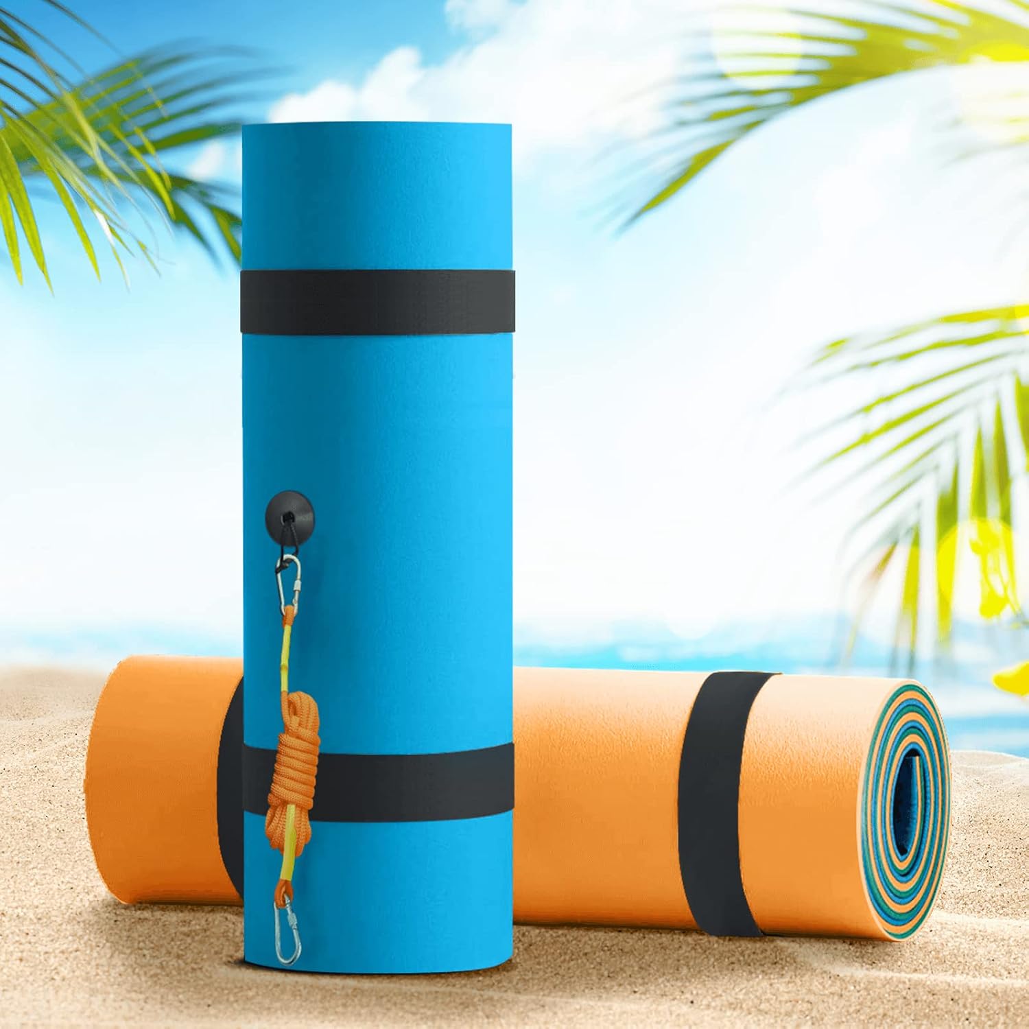 Floating Mat 7' x 3' Floating Mat for Lake Lily Pad Floating Mat for Lake 3