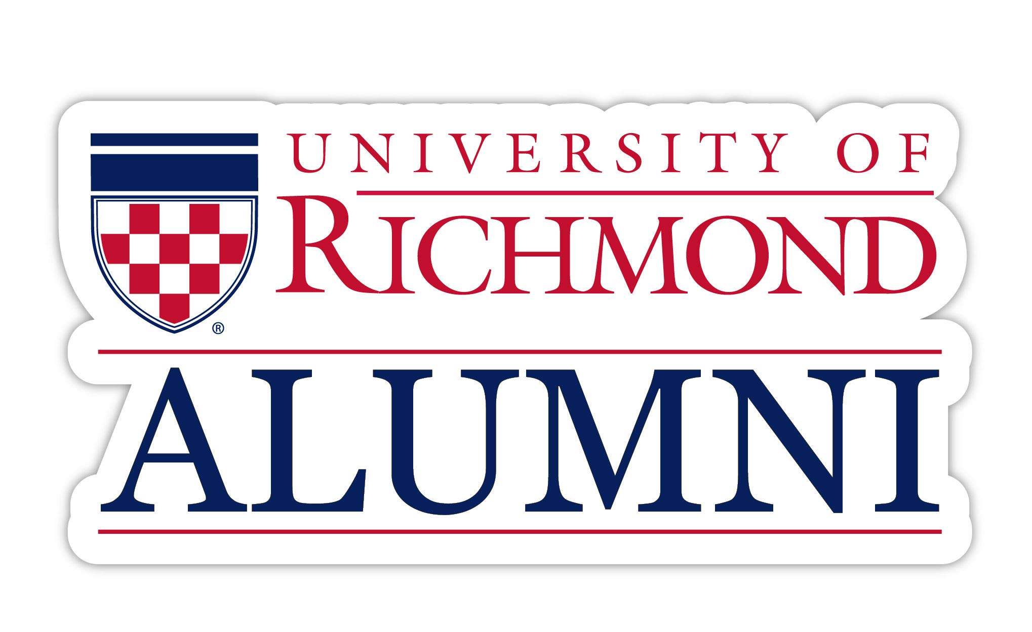 Richmond Spiders 4-Inch Laser Cut Alumni Magnet Officially Licensed Collegiate Product