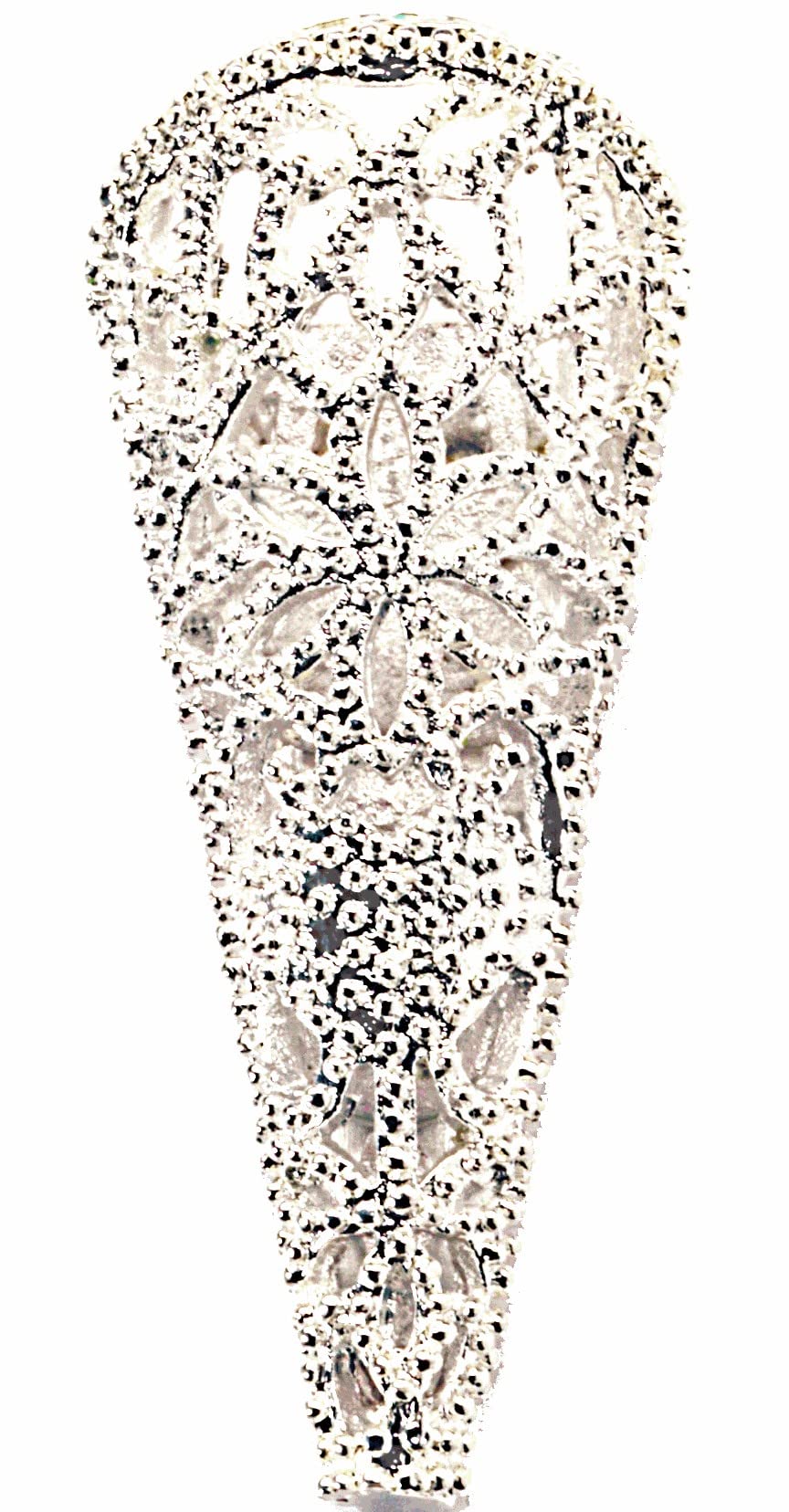 Corsage Creations - Filigree Swirl Silver Buttonhole