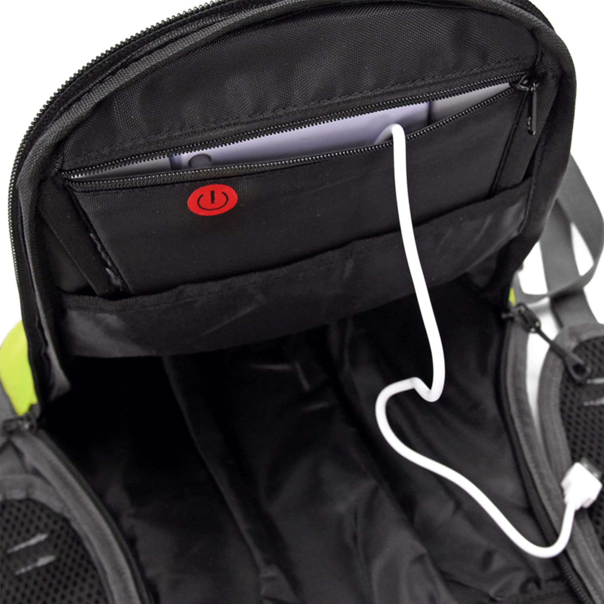 Zaino da Ciclismo di Sicurezza con Indicatore di Direzione a LED,Pacchetto di Sicurezza per Bicicletta da Esterno con Spia Lampeggiante,Borsa da Bici Ricaricabile USB con Telecomando Wireless