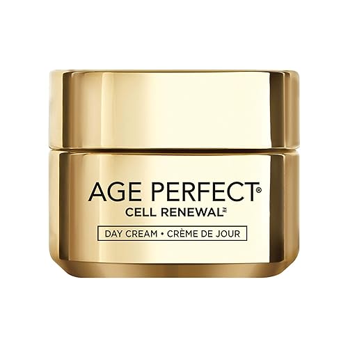 LOreal Paris Skincare Age Perfect - Crema de día renovadora de la piel con SPF 15 hidratante facial con ácido salicílico para estimular la rotación