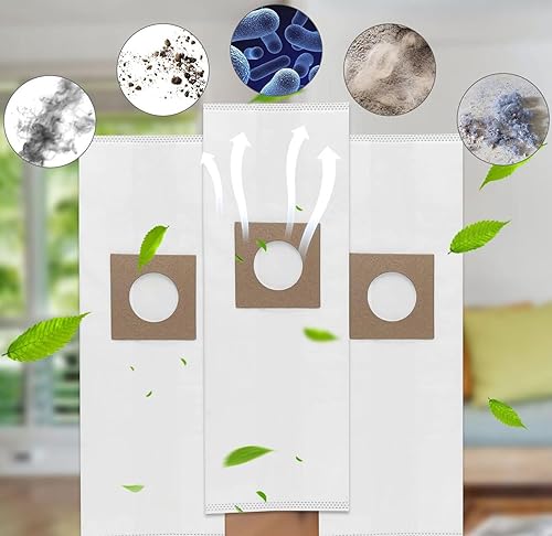 Miniatura 5 de Provacuum Bolsas de repuesto compatibles para aspiradoras tipo Y para aspiradora Hoover WindTunnel vertical estilo Y, Z, YZ, bolsas de papel de