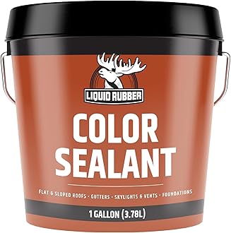 Liquid Rubber Color Waterproof Sealant Grey 1 Gal