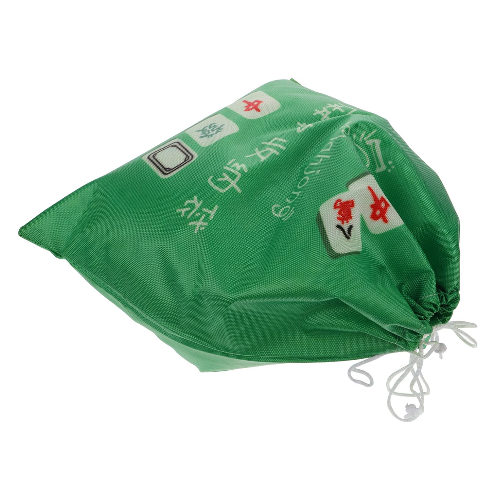 GLEAVI Mahjong Game Bag Portable Mahjong Container for Storage Large Drawstring Bag for Mahjong Tiles Reusable for Travel or Home