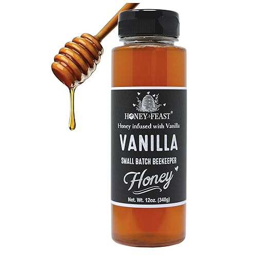 Miniatura 10 de HONEY FEAST Miel de Manuka de Nueva Zelanda Infundida con Própolis 12oz - Miel de Manuka Cruda, Fórmula con Patente Pendiente, Clasificación MGO182,