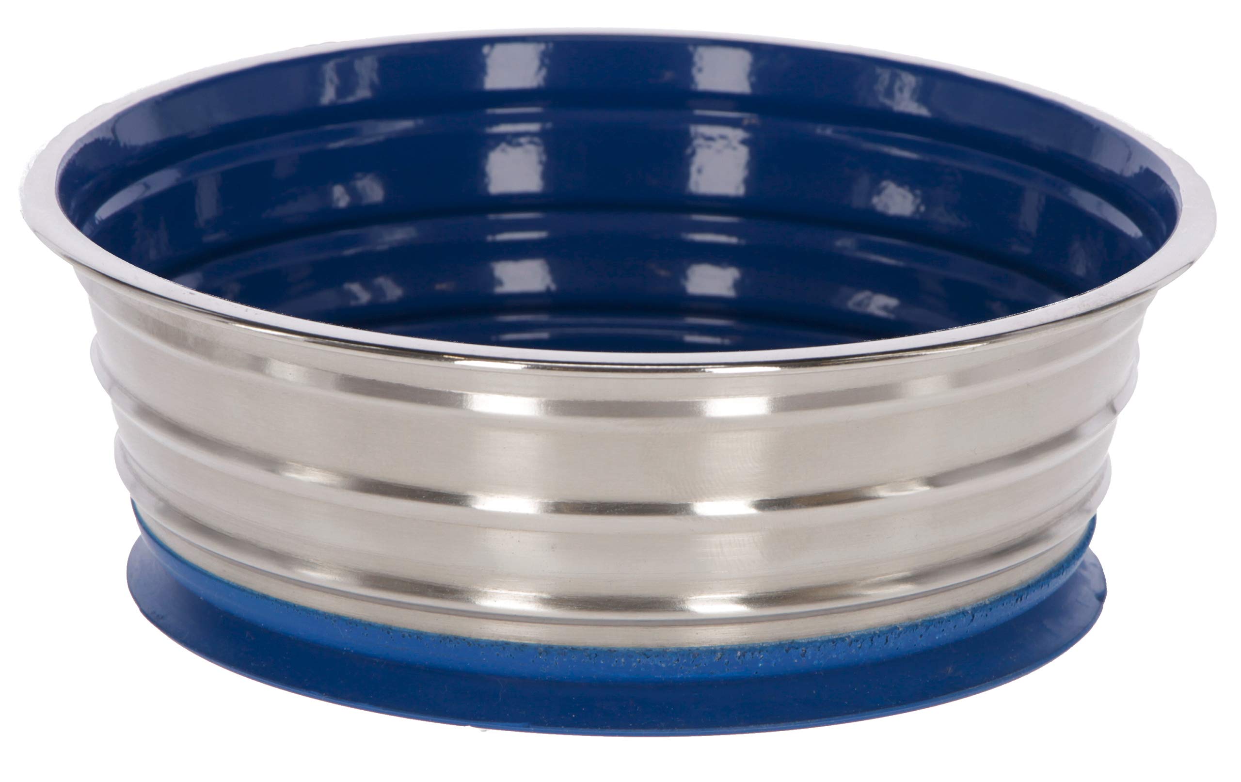 Kerbl Pet St. Steel Dog Bowl, 1900 ml with suction cup function