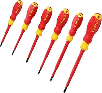 DISH//だし! 全セット STANLEY STMT60175 VDE 6-Piece Screwdriver Set with Bonus Tester