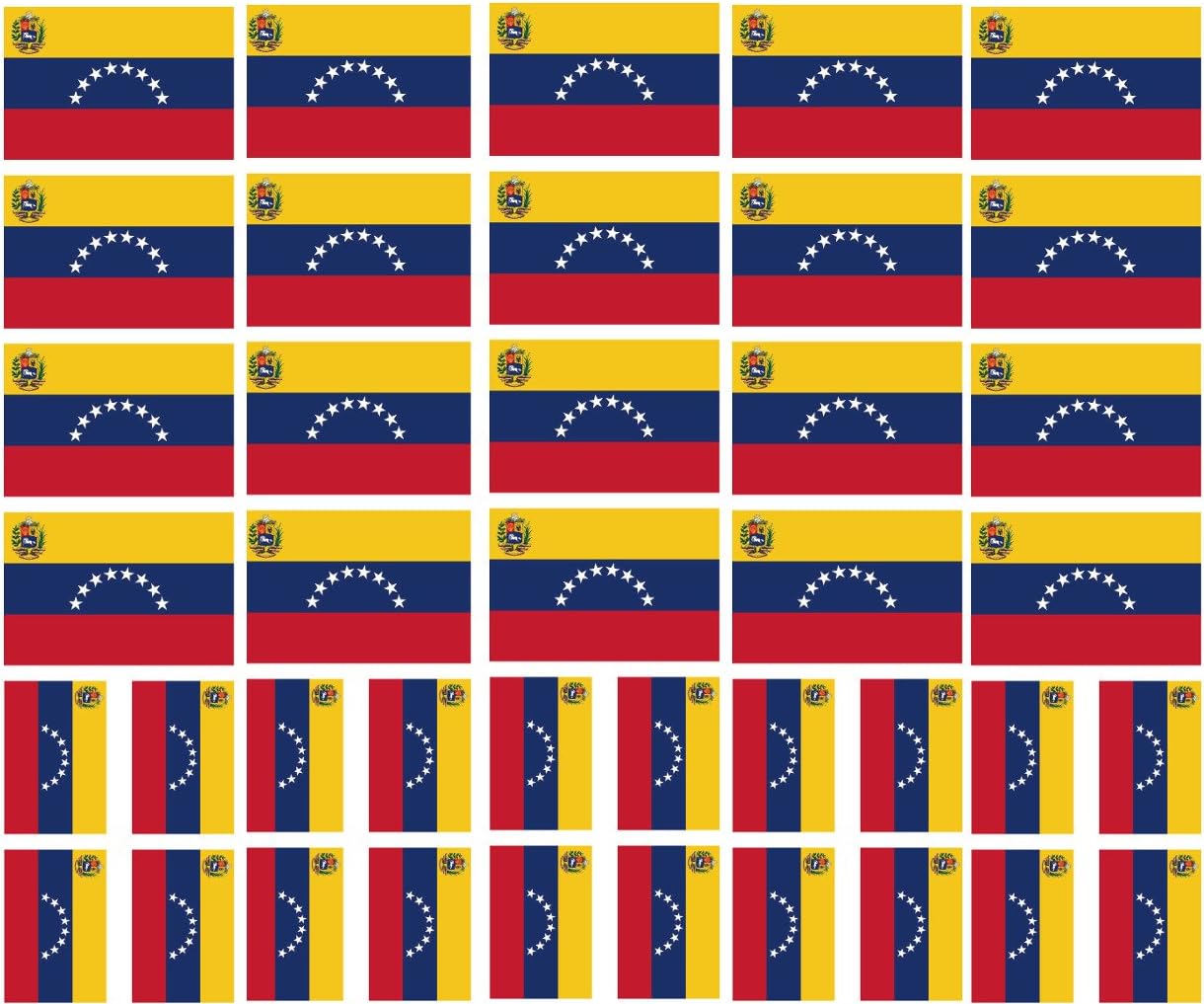 40 Tattoos: Venezuela Flag, Venezuelan Party Favors